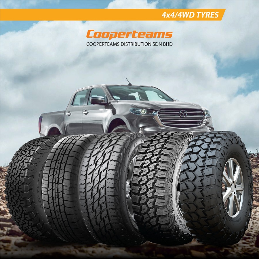 4x4 AllTerrain/MudTerrain Tyres in MalaysiaCOOPERTEAMS